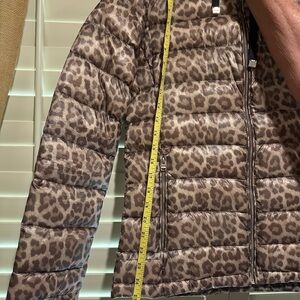 Calvin Klein Animal Print Down Jacket
